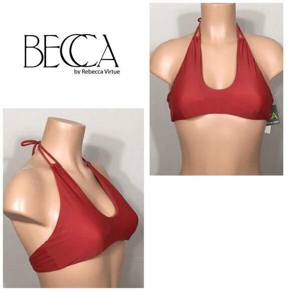 BECCA bikini top. NWT - Picture 1 of 5